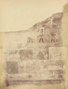 Médînet-el-Bahari (Thebe) door Théodule Devéria